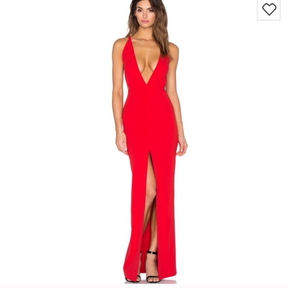 Solace London Revolve Red Irvin Dress